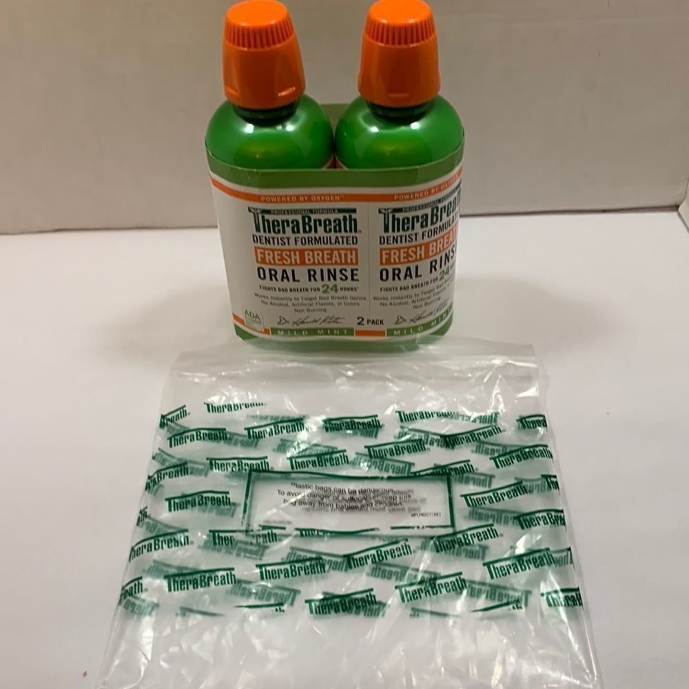 Thera Breath oral rinse - Two pack (16 ounce bottle)